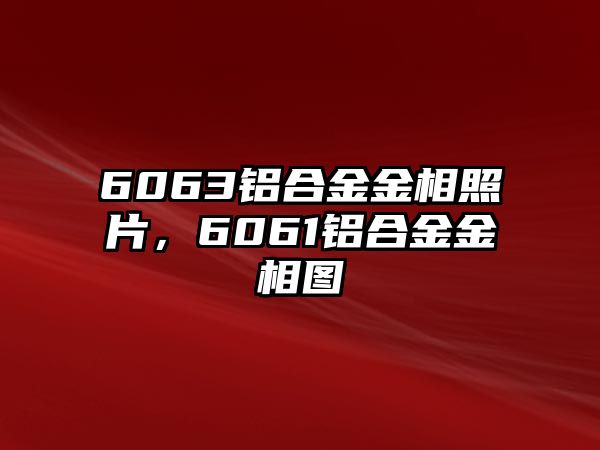 6063鋁合金金相照片，6061鋁合金金相圖