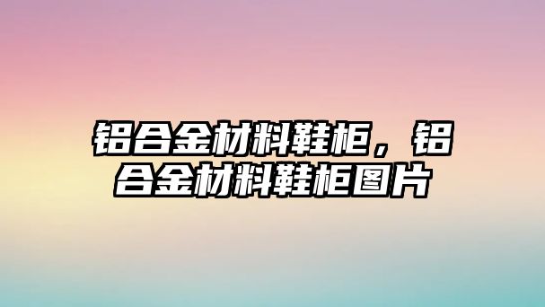 鋁合金材料鞋柜，鋁合金材料鞋柜圖片