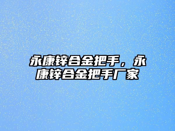 永康鋅合金把手，永康鋅合金把手廠家